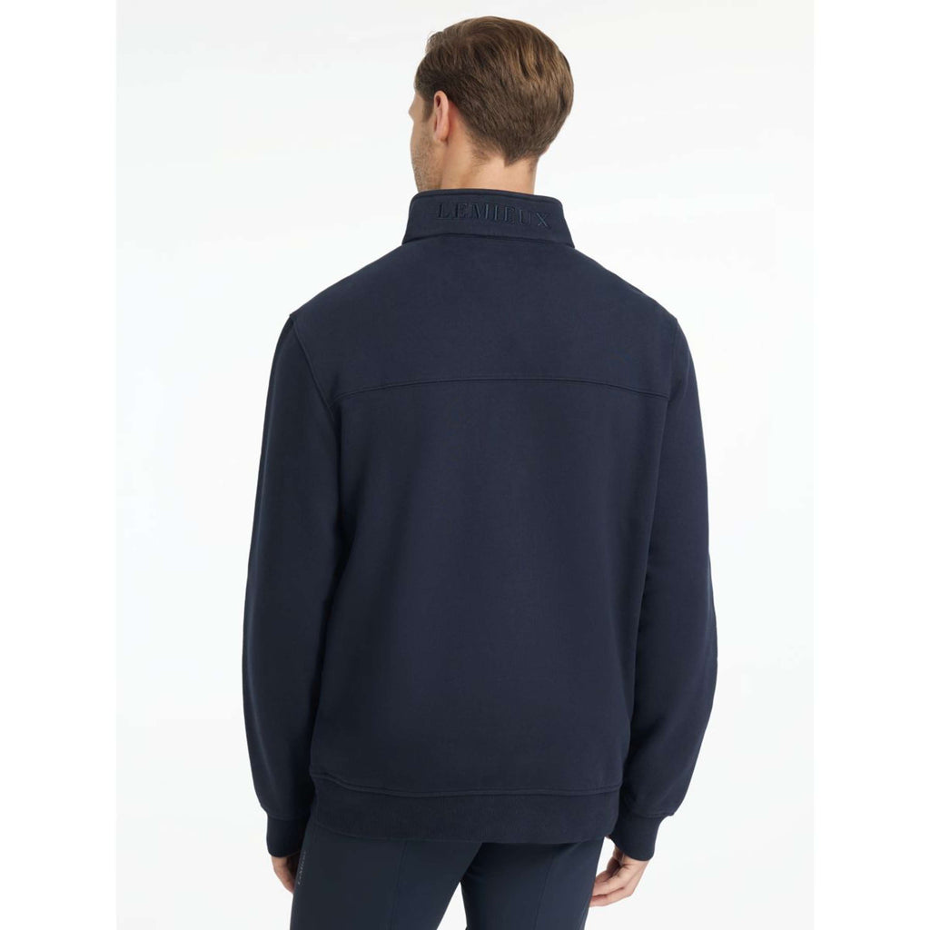 LeMieux Sweater Quarter Neck Men Navy