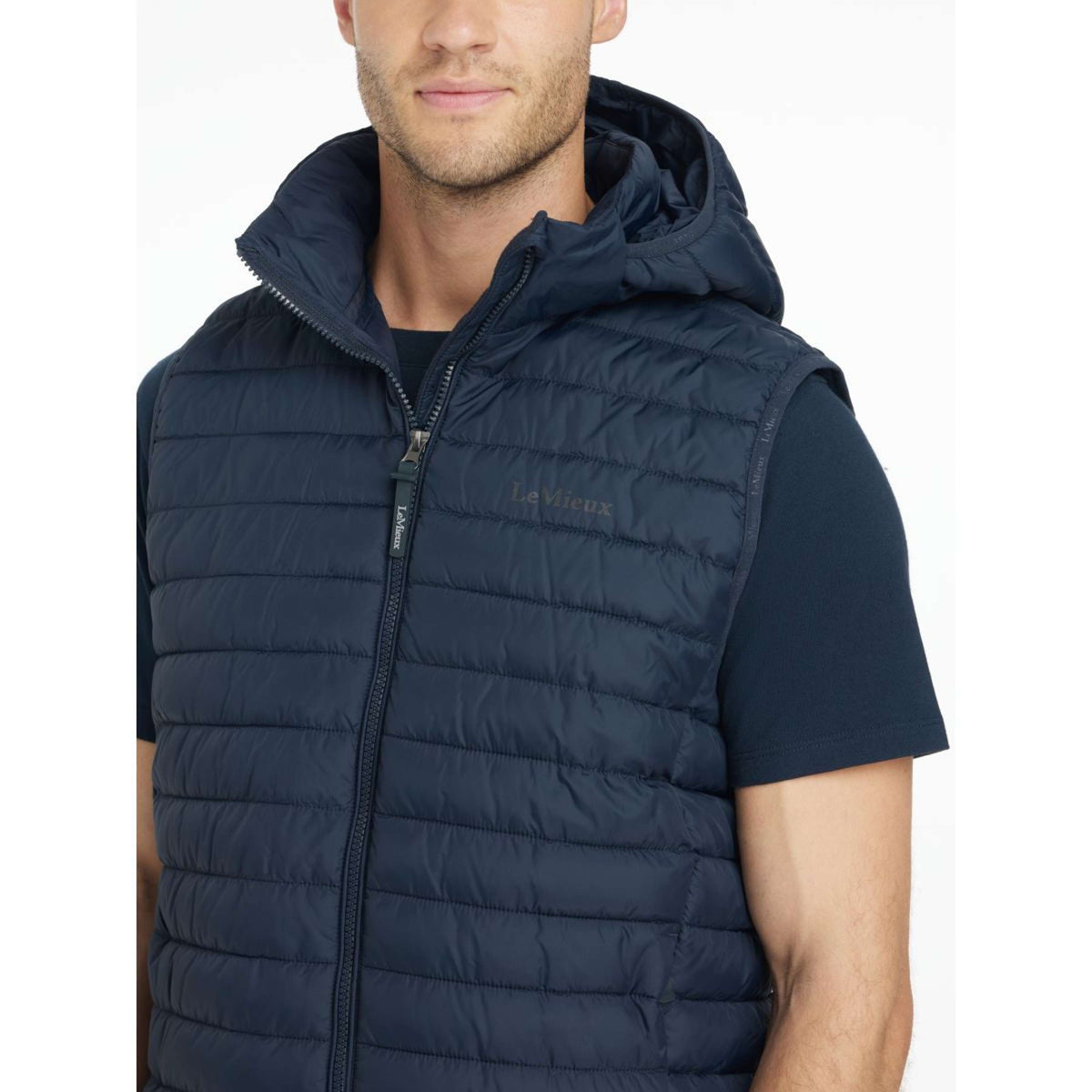 LeMieux Bodywarmer Puffer Men Navy