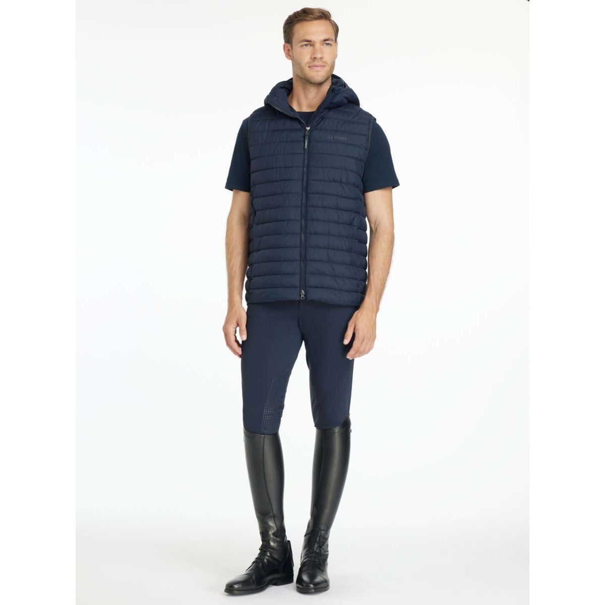 LeMieux Bodywarmer Puffer Men Navy