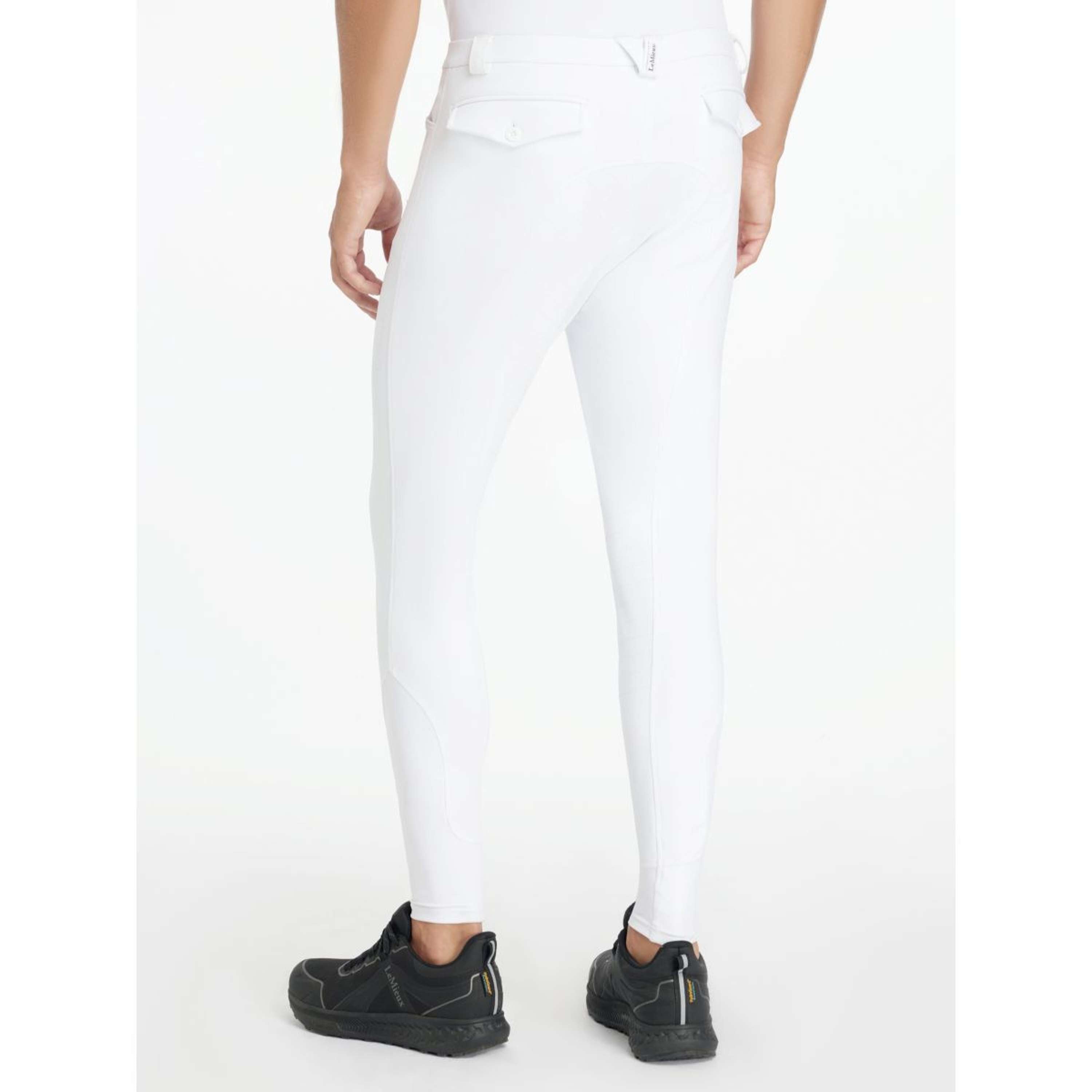 LeMieux Breeches Sports Full Grip Men White