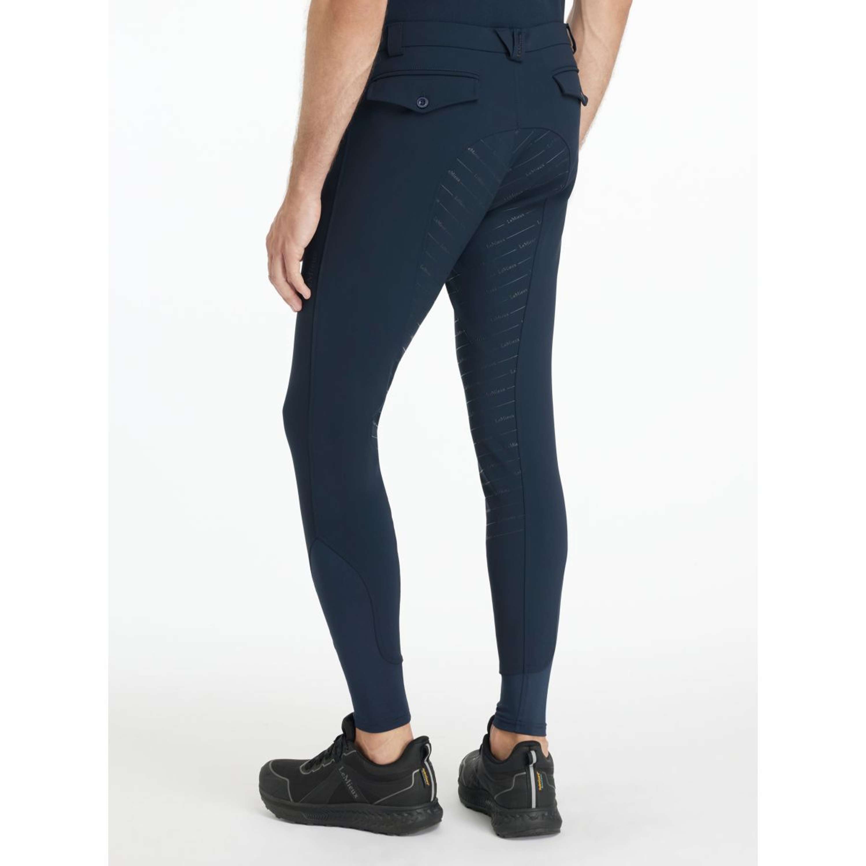 LeMieux Breeches Sports Full Grip Men Navy