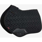 LeMieux Saddlepad Crystal Suede Close Contact Black