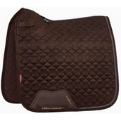 LeMieux Saddlepad Crystal Suede Dressage Brown