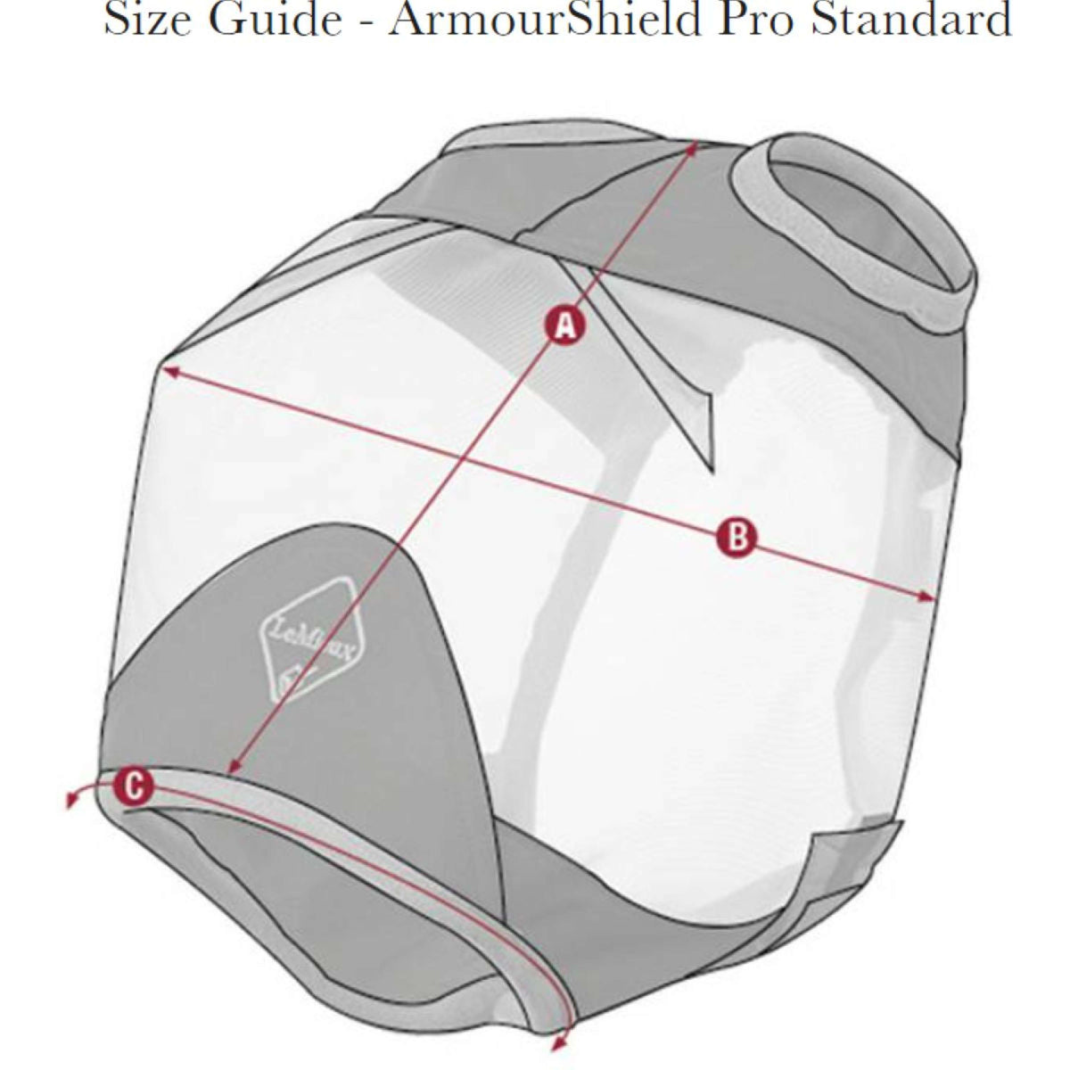 LeMieux Fly Mask Amour Shield Pro without Ears Navy