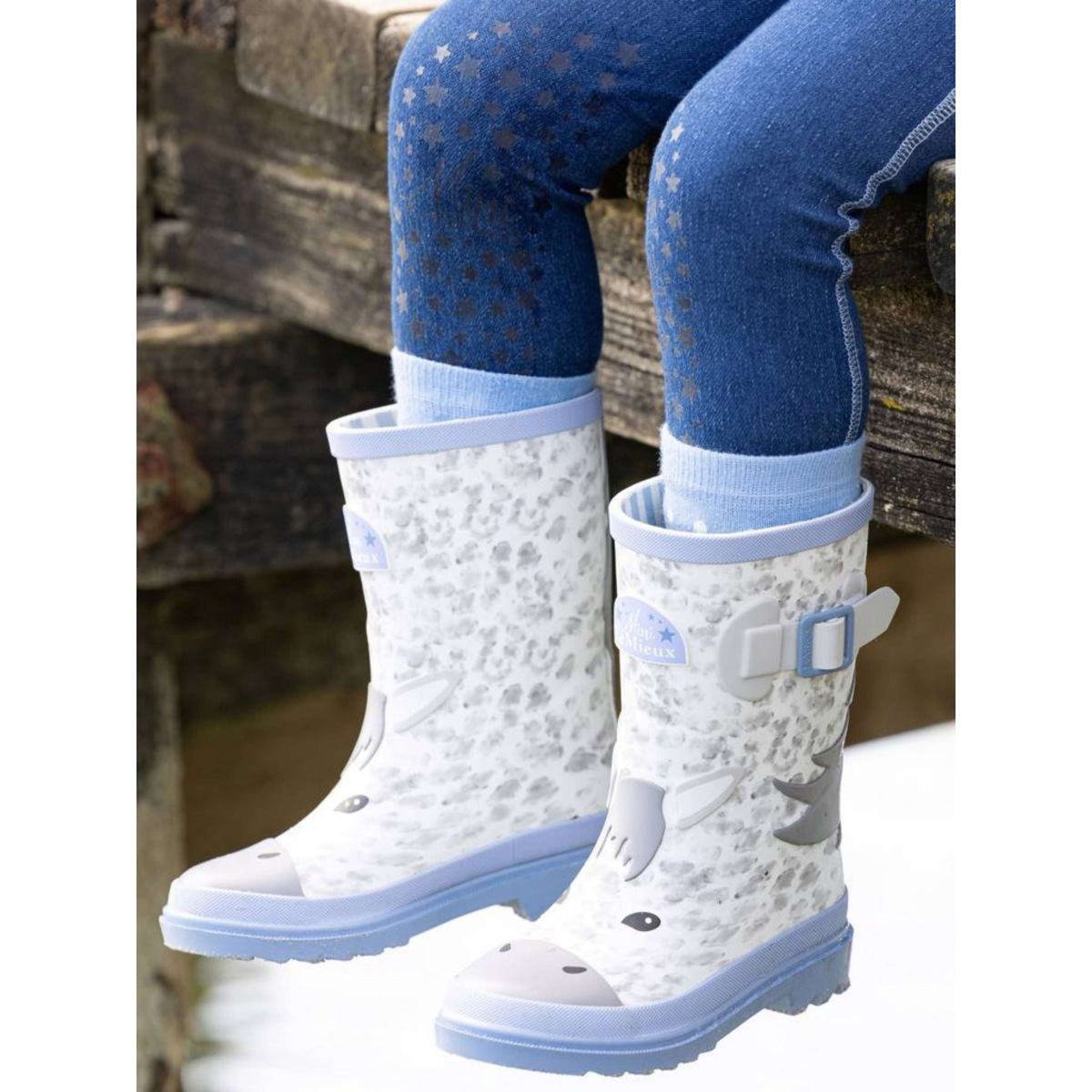 LeMieux Rain Boots Puddle Pals Welly Sammy