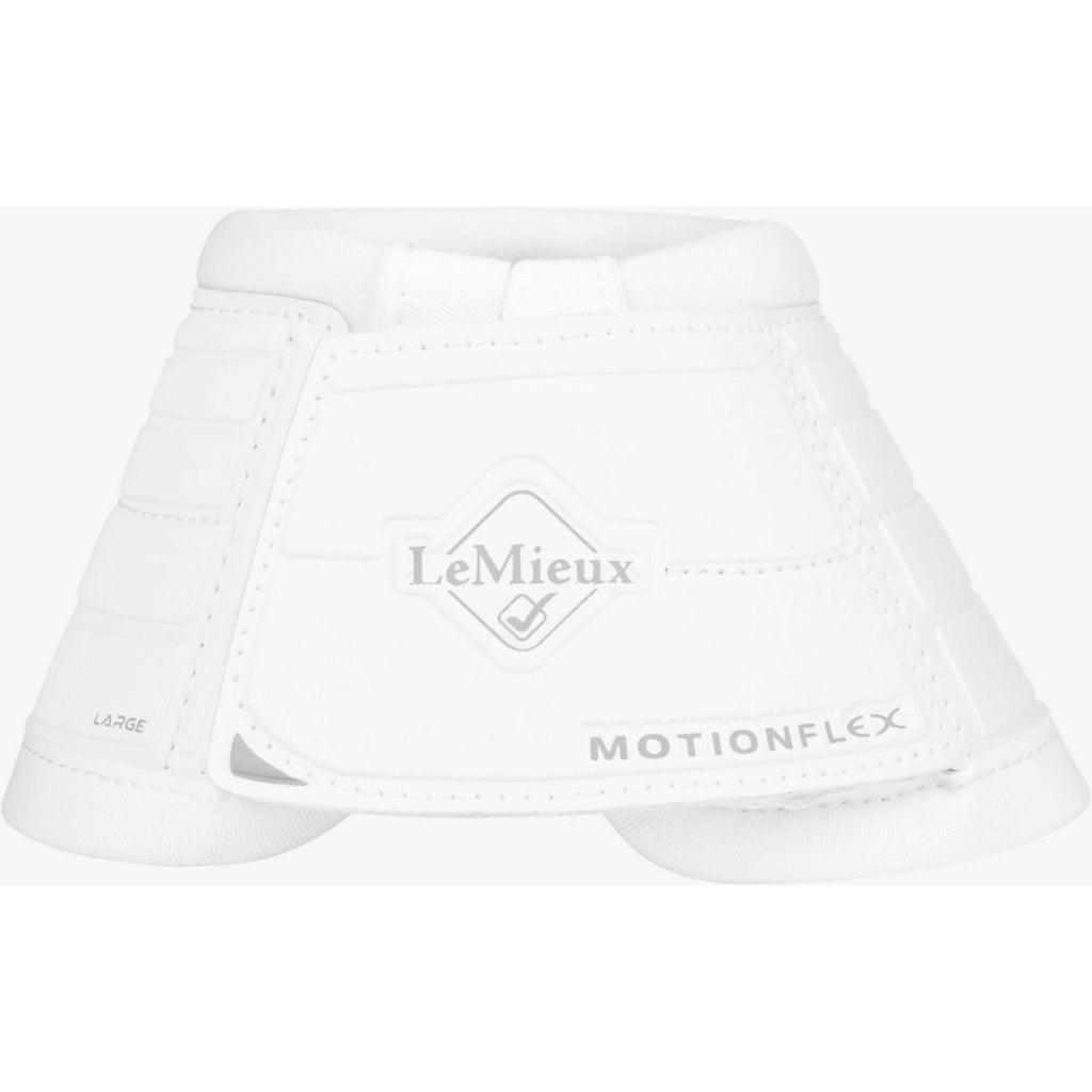 LeMieux Bell Boots Motionflex OverReach White