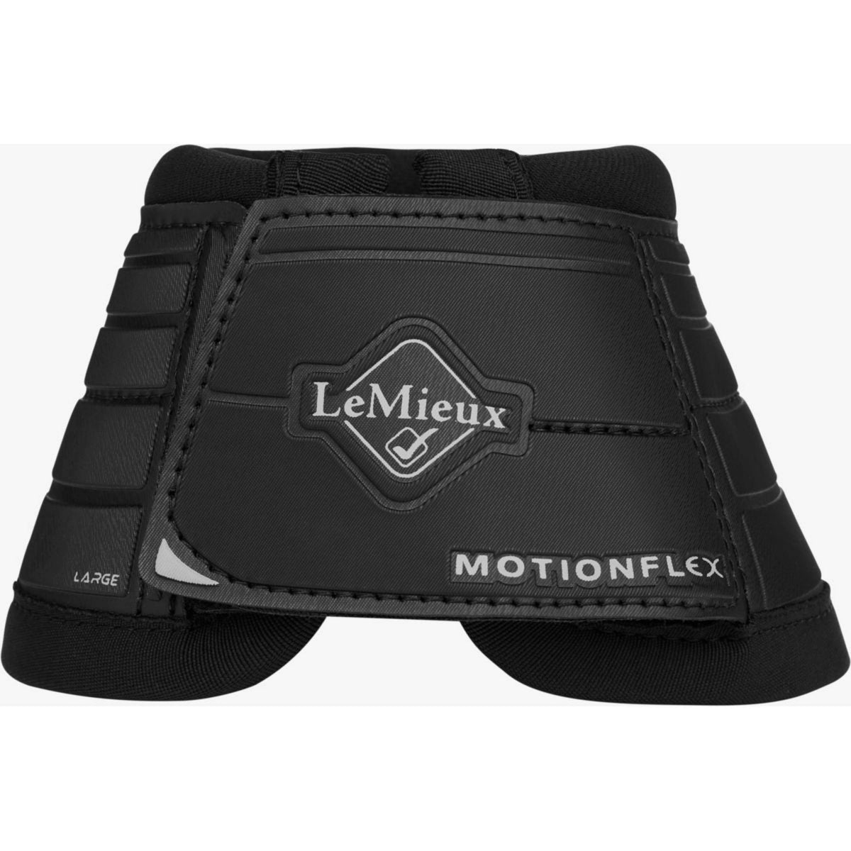 LeMieux Bell Boots Motionflex OverReach Black