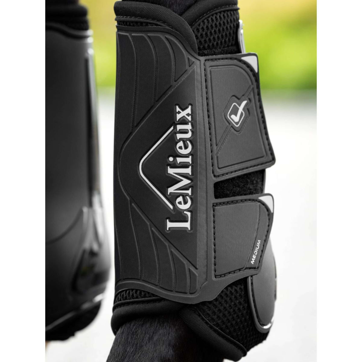 LeMieux Leg protection Motionflex Black