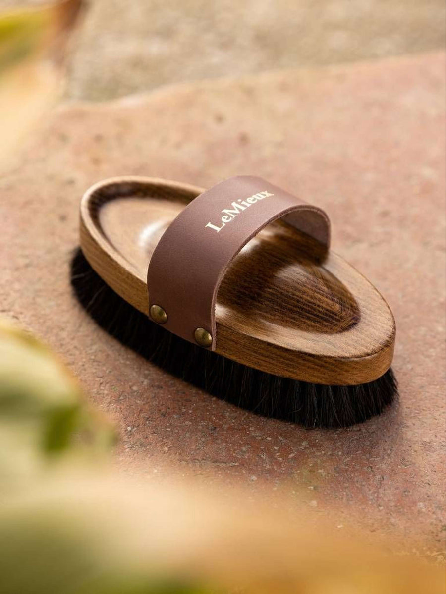 LeMieux Brushes Artisan Lambswool Brown