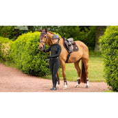 LeMieux Saddlepad Jumping Puissance Suede Brown