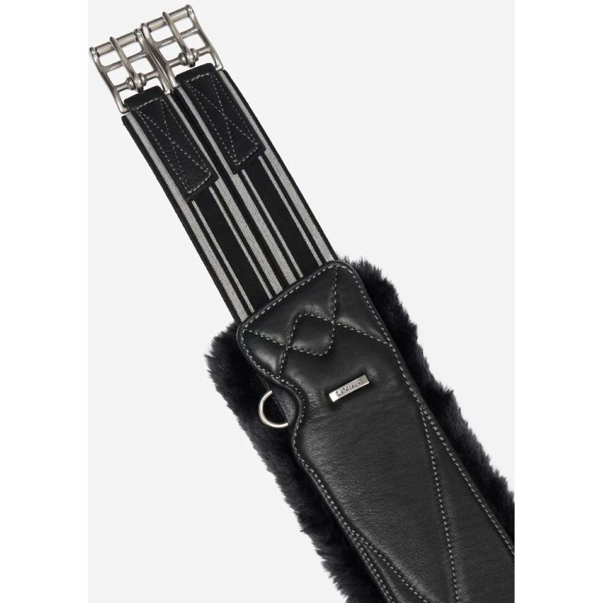 LeMieux Girth Arkia Simu Contoured Long Black