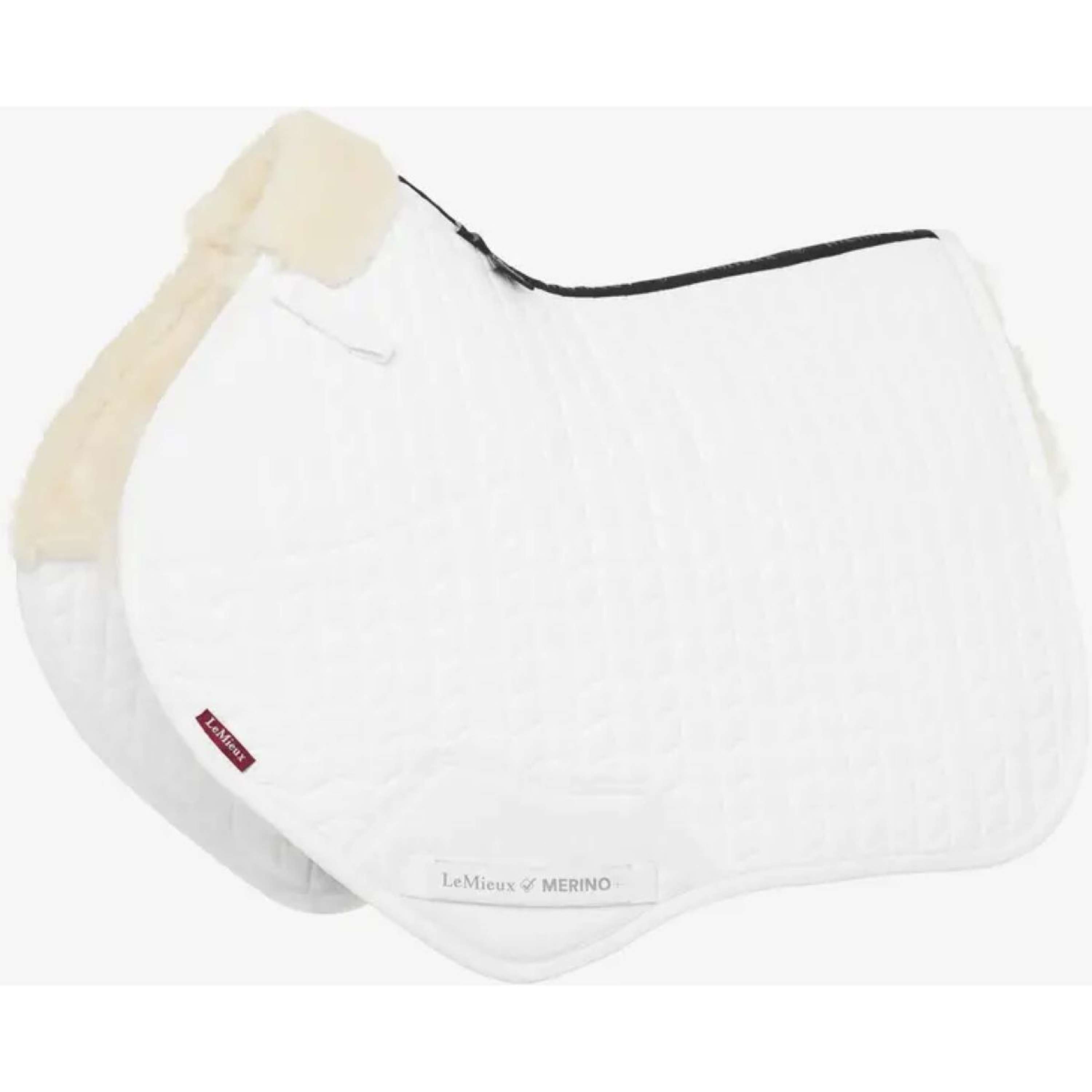 LeMieux Saddlepad Pro CC Lambswool White/White