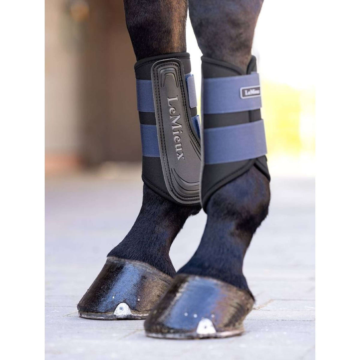 LeMieux Leg Protectors Grafter Brushing Navy