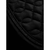 LeMieux Saddlepad Crystal Suede Close Contact Black