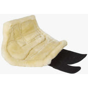 LeMieux Leg Protectors Brushing Fleece Lined Black/Natural