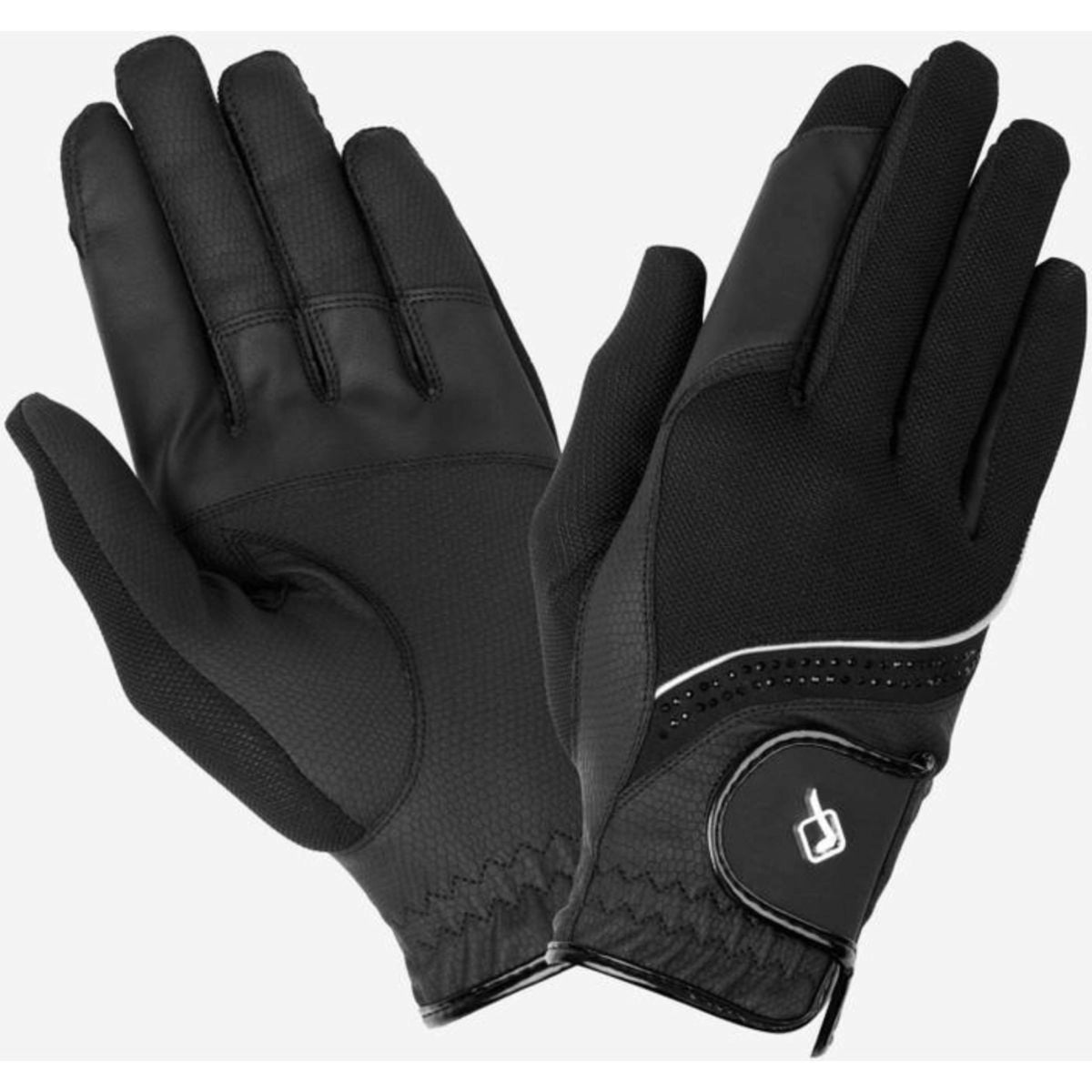 LeMieux Riding Gloves Crystal Black