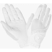 LeMieux Riding Gloves Crystal White