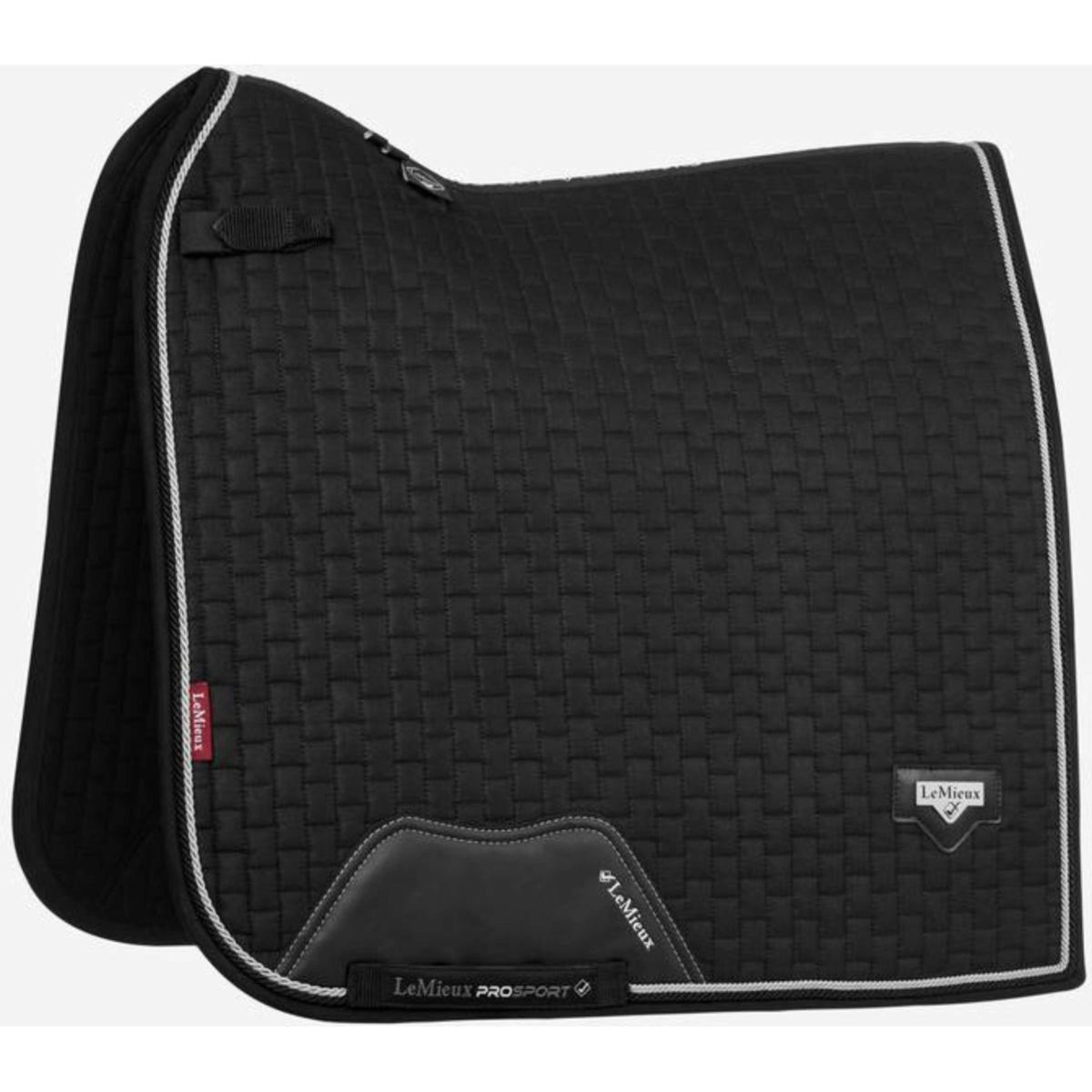 LeMieux Saddlepad Dressage Puissance Suede Black