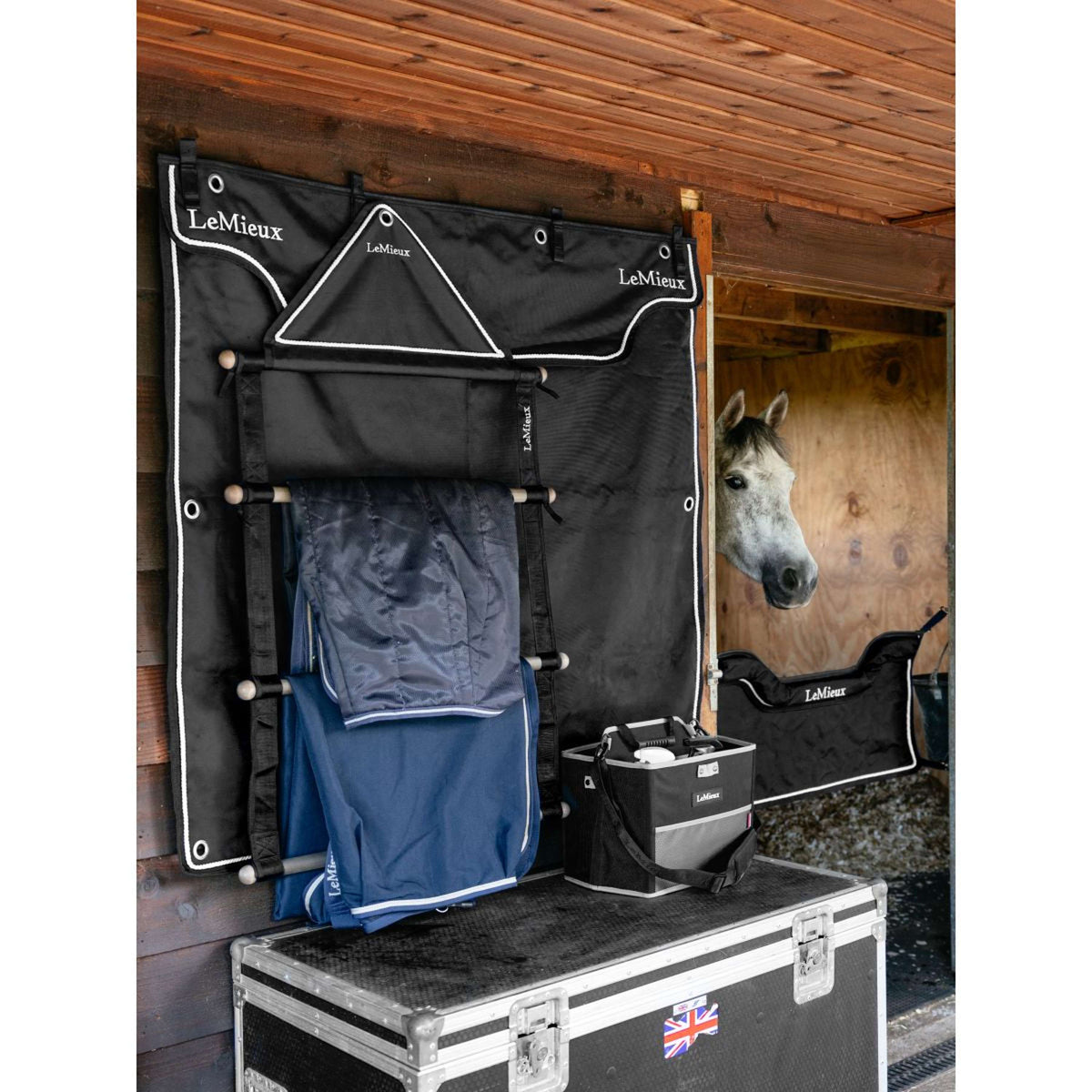 LeMieux Rug Rack Black