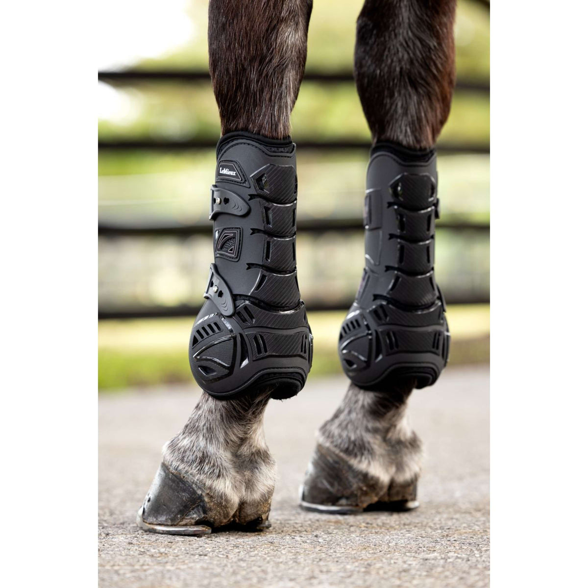 LeMieux Tendon Boots Motion Cool Black