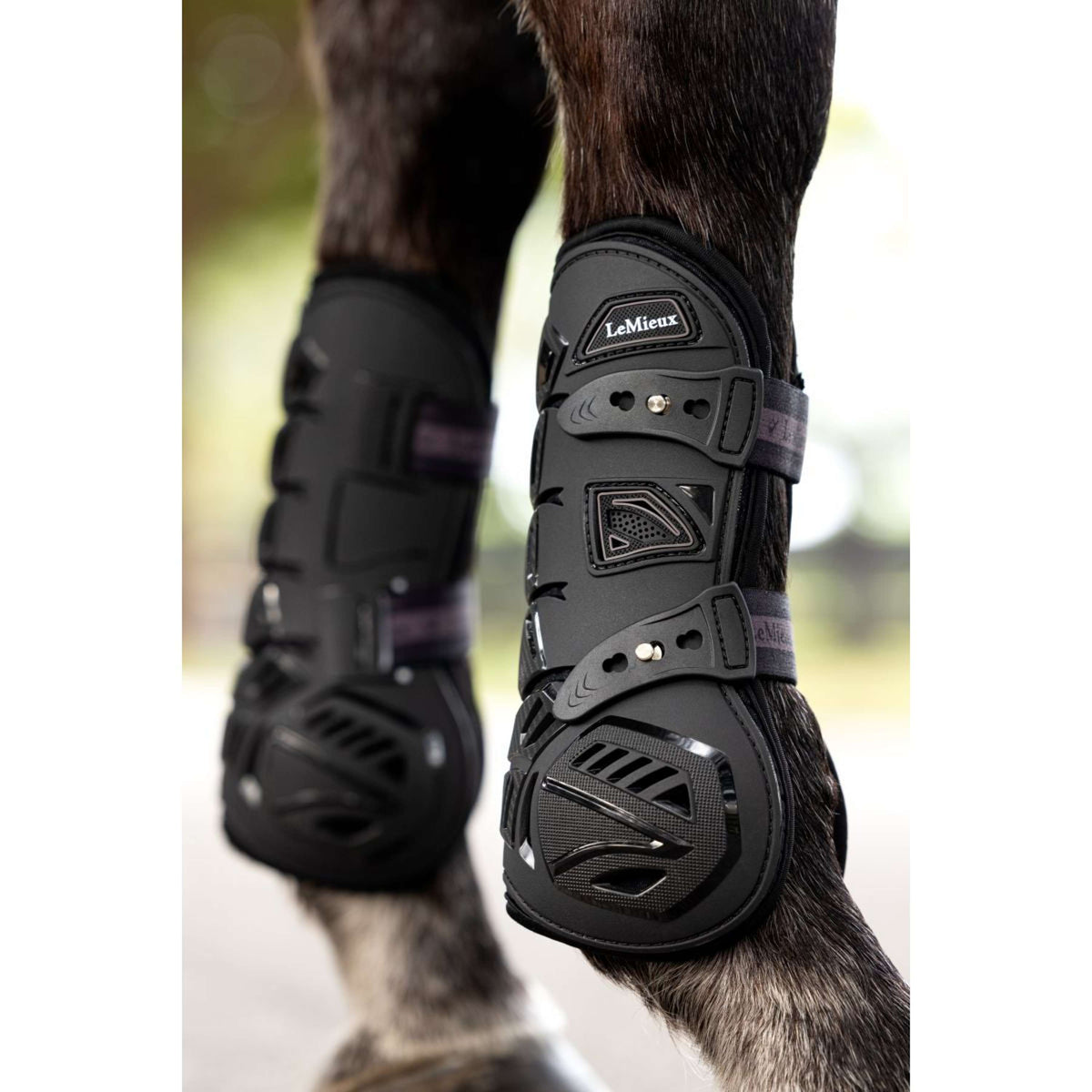 LeMieux Tendon Boots Motion Cool Black