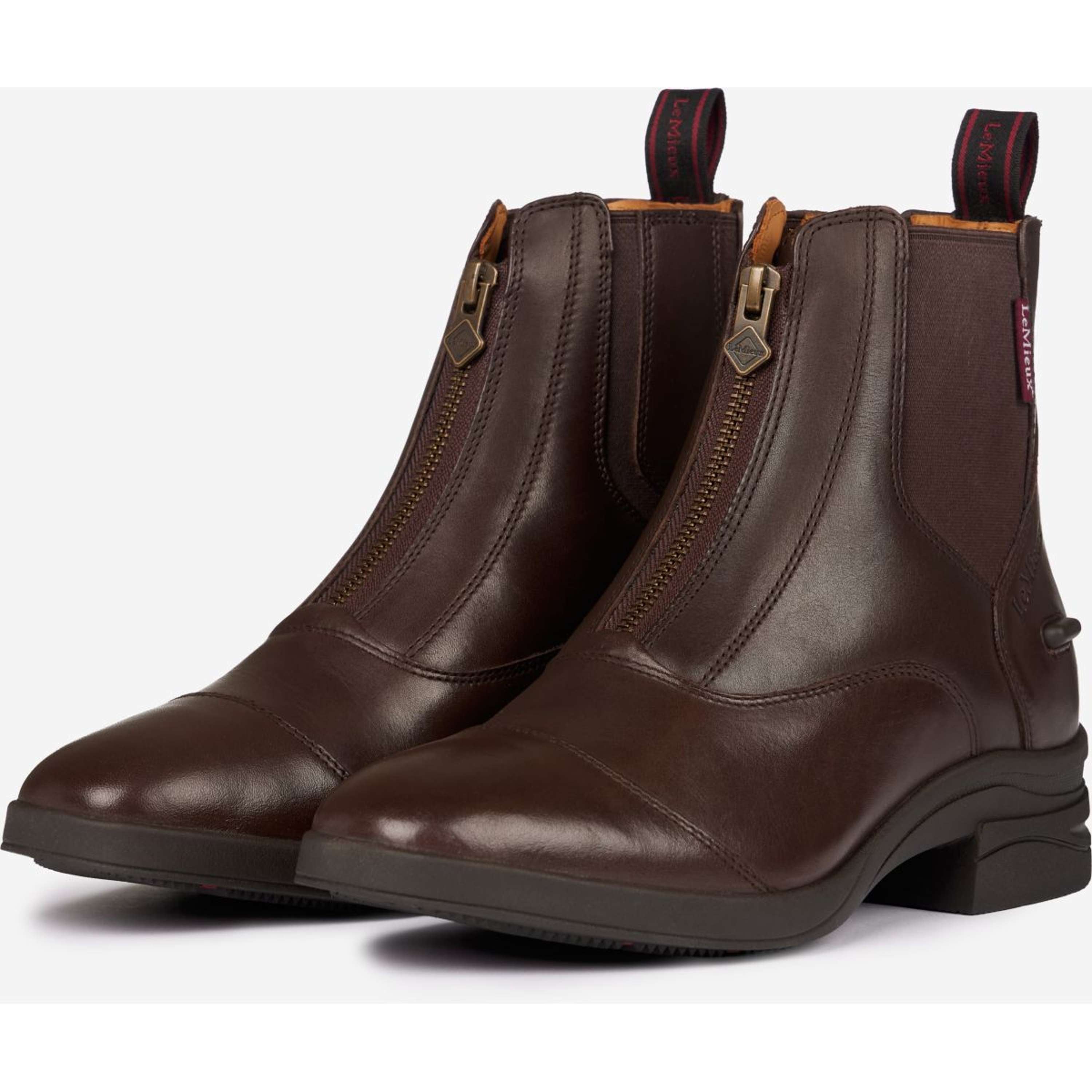 LeMieux Jodphurs Zip Brown