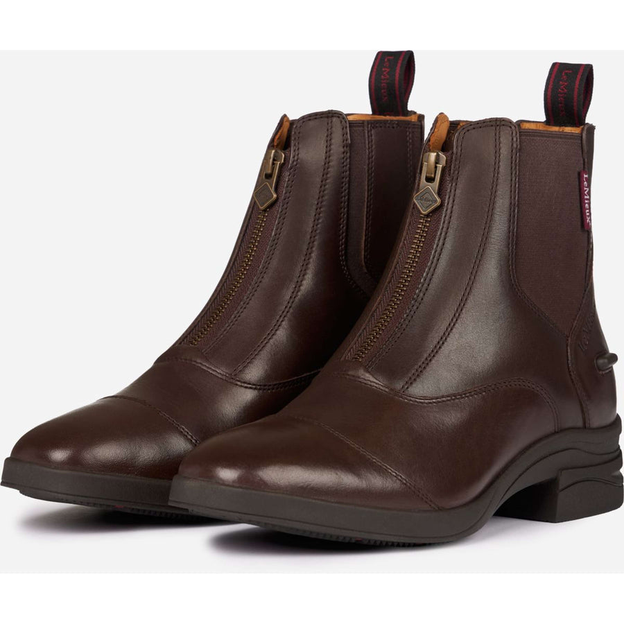 LeMieux Jodphurs Zip Brown