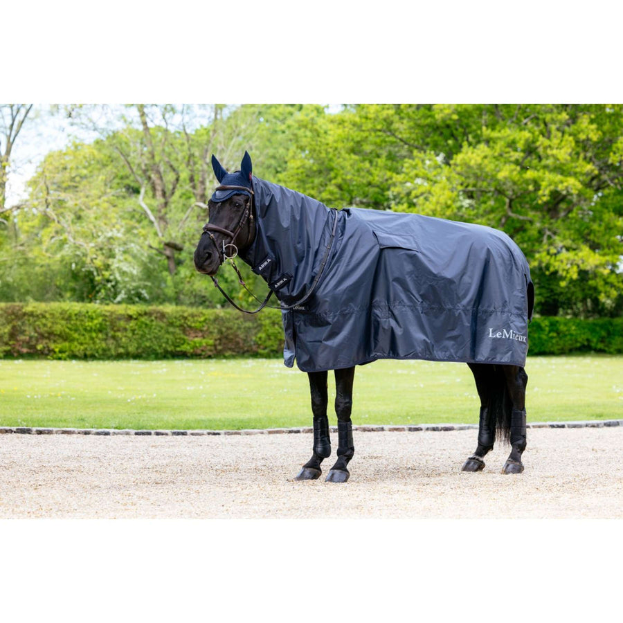 LeMieux Exercise Rug Rain Navy