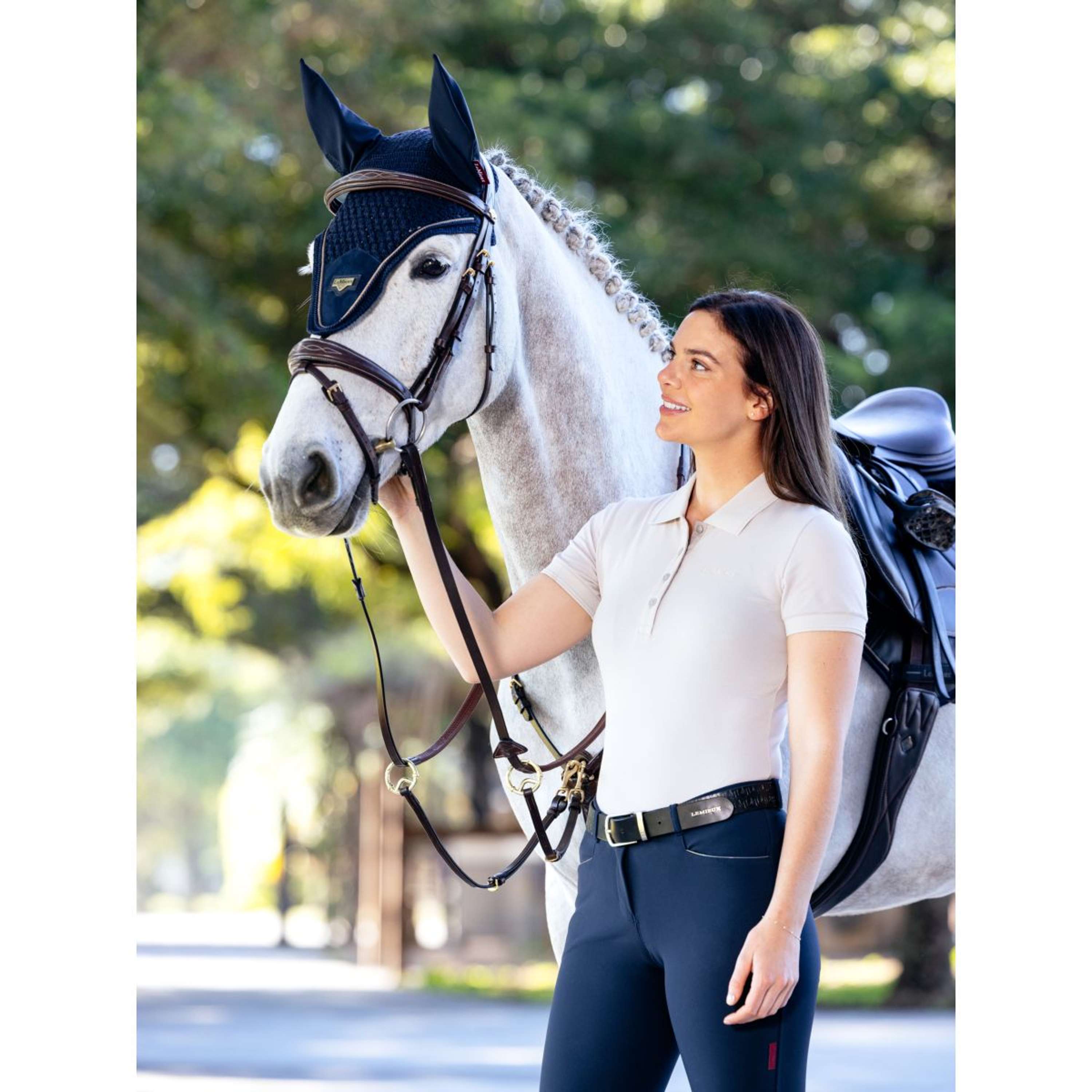 LeMieux Ear Bonnet Puissance Navy