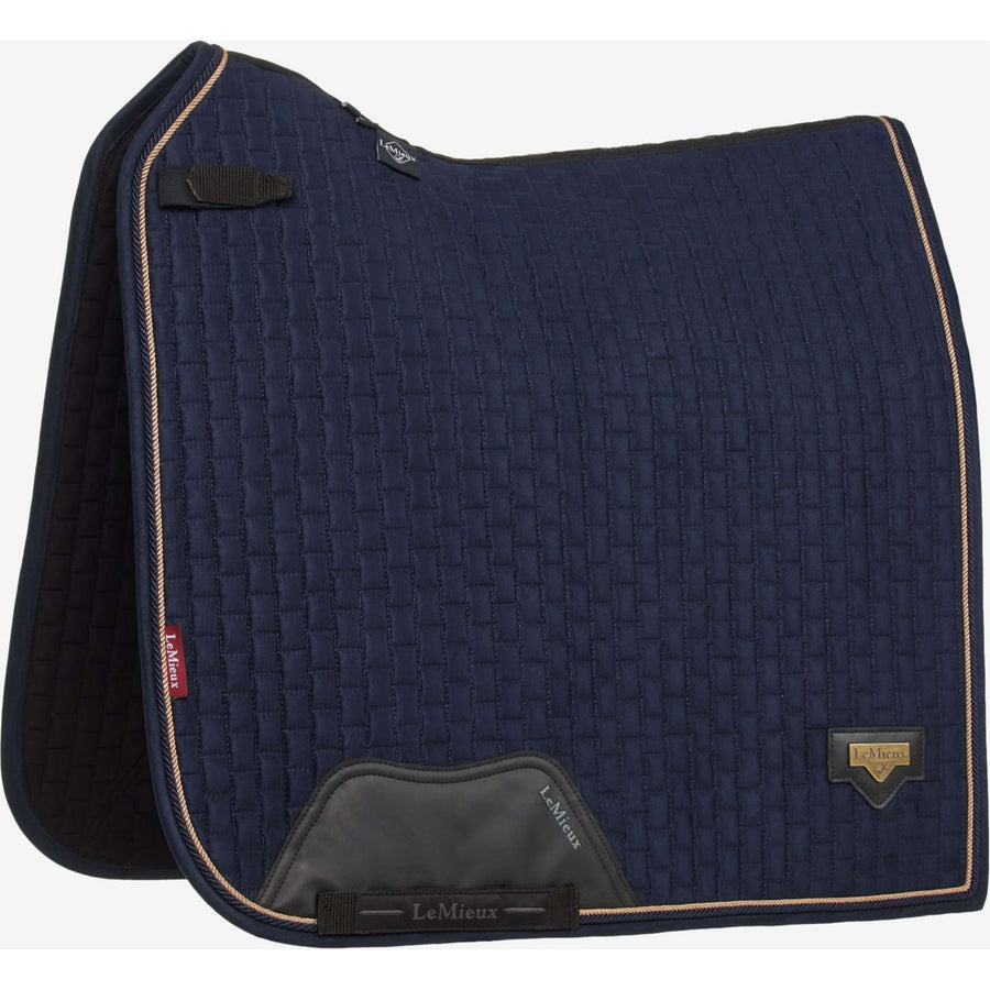LeMieux Saddlepad Puissance Suede Dressage Navy