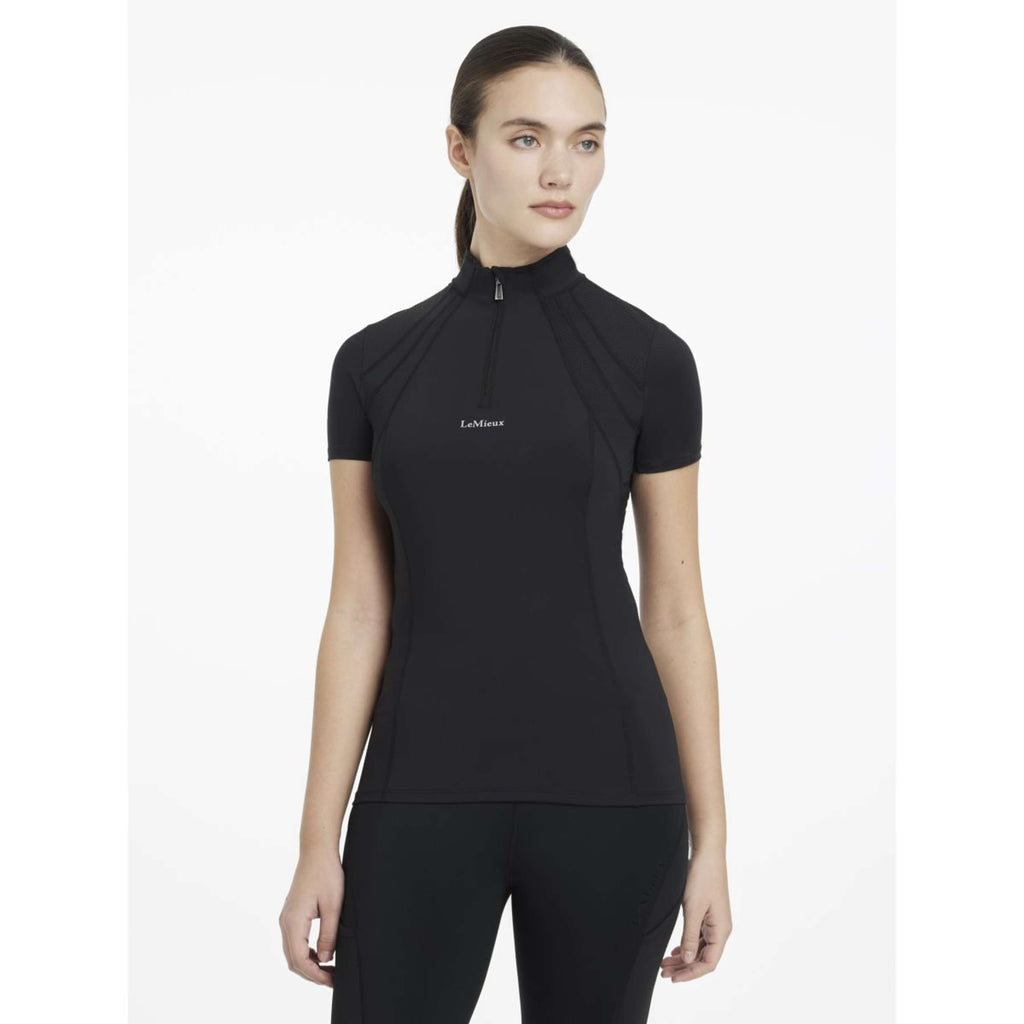 LeMieux Baselayer Mia Mesh Short Sleeves Black