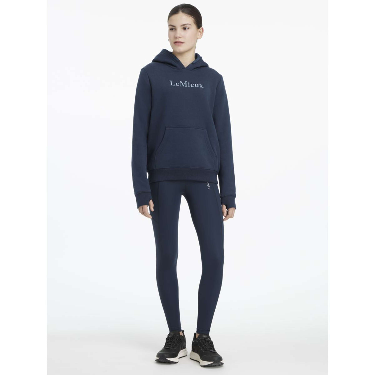 LeMieux Hoodie Young Rider Classique Navy