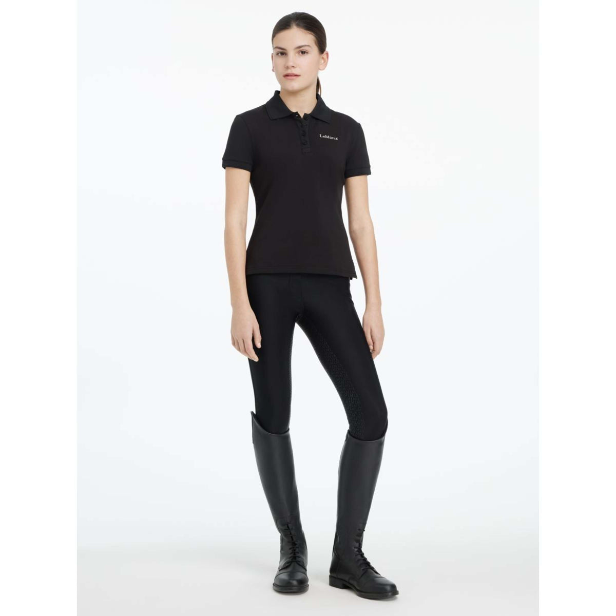 LeMieux Polo Young Rider Classique Black