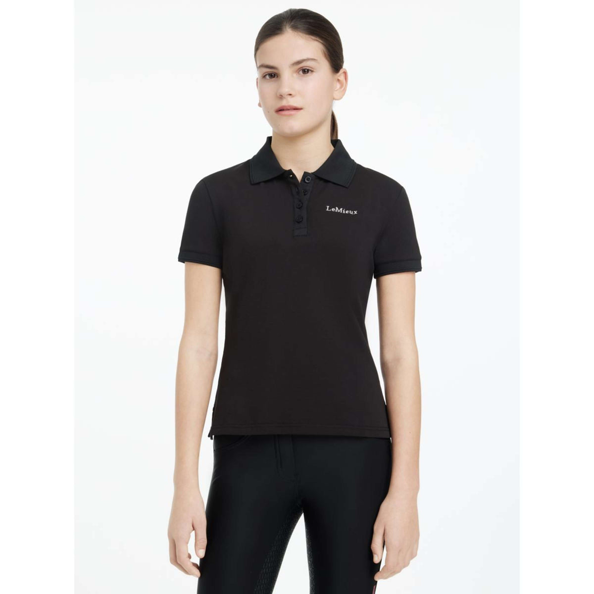 LeMieux Polo Young Rider Classique Black