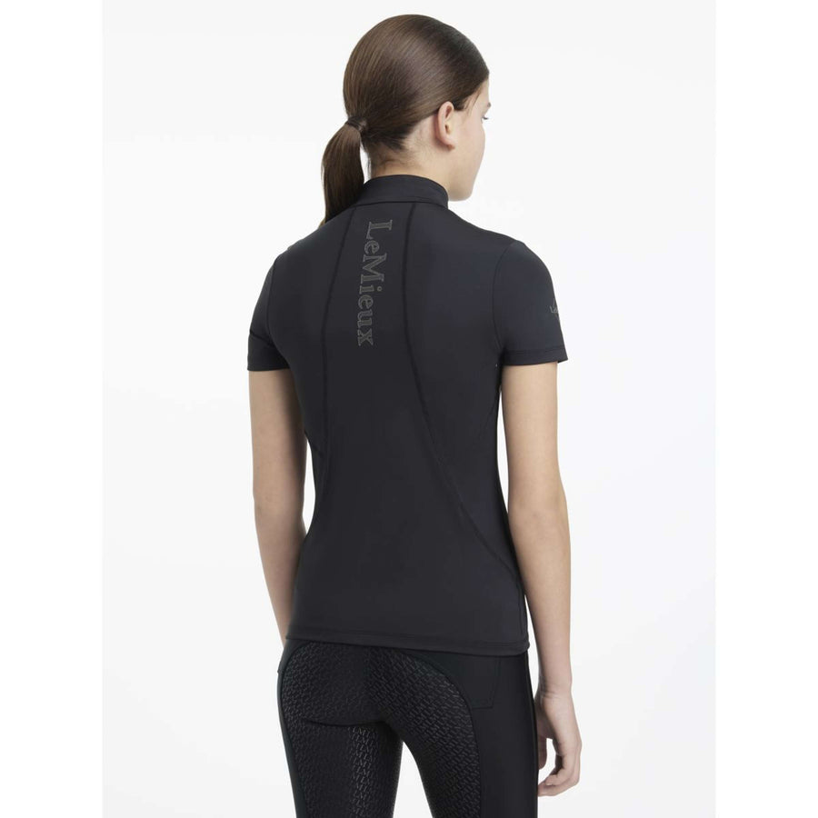 LeMieux Baselayer Young Rider Classique Short Sleeves Black