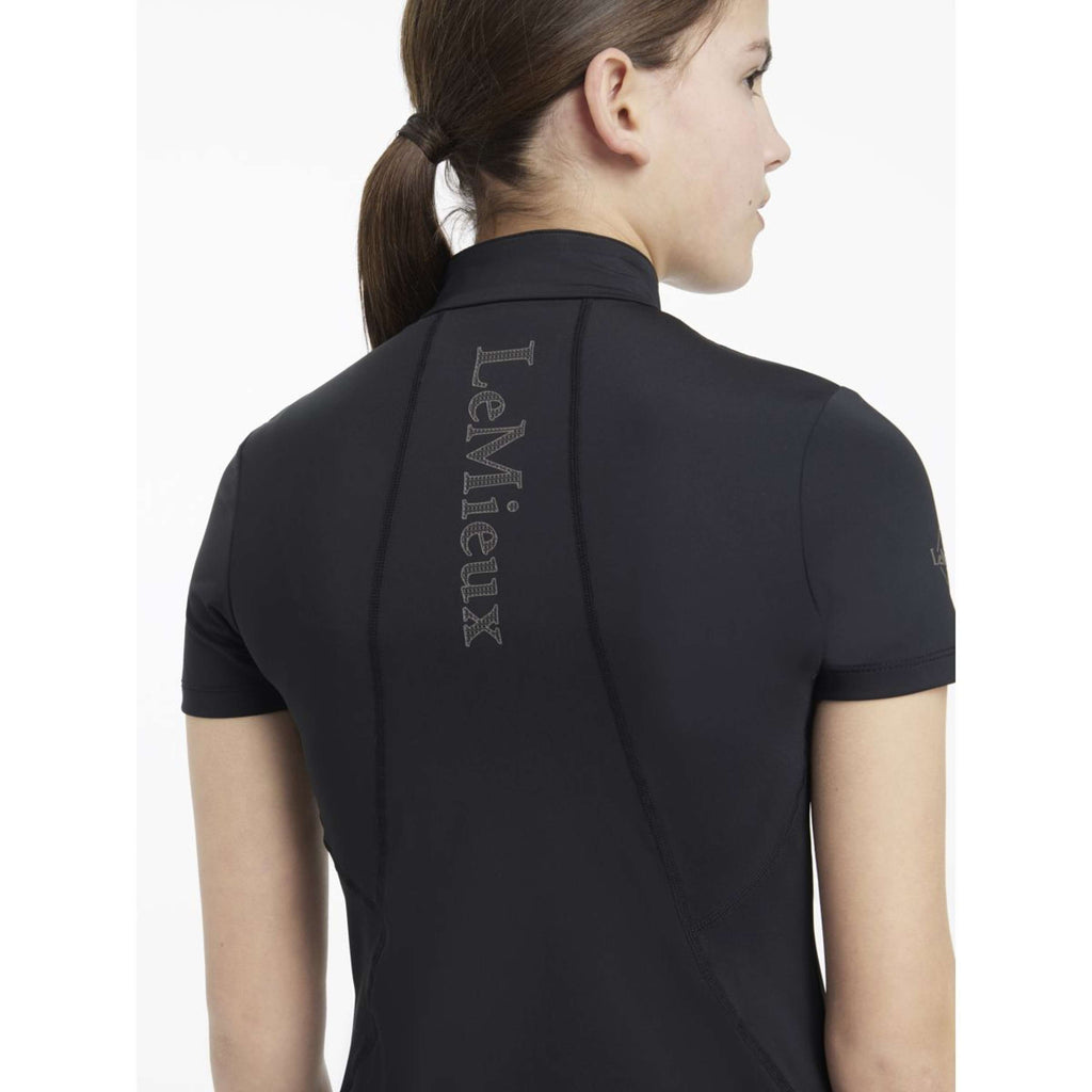LeMieux Baselayer Young Rider Classique Short Sleeves Black