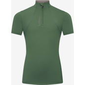 LeMieux Baselayer Young Rider Classique Short Sleeves Hunter Green