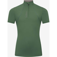 LeMieux Baselayer Young Rider Classique Short Sleeves Hunter Green