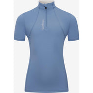 LeMieux Baselayer Young Rider Classique Short Sleeves Ice Blue