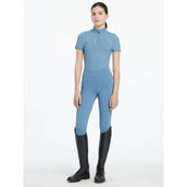 LeMieux Baselayer Young Rider Classique Short Sleeves Ice Blue