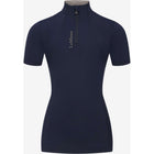 LeMieux Baselayer Young Rider Classique Short Sleeves Navy