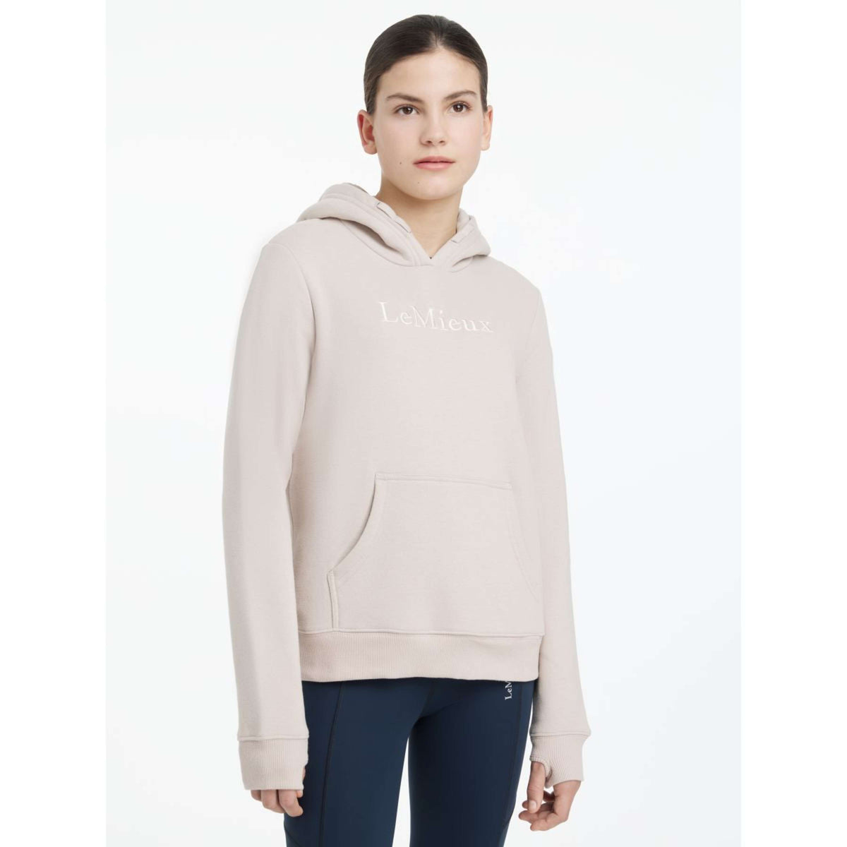 LeMieux Hoodie Young Rider Classique Stone