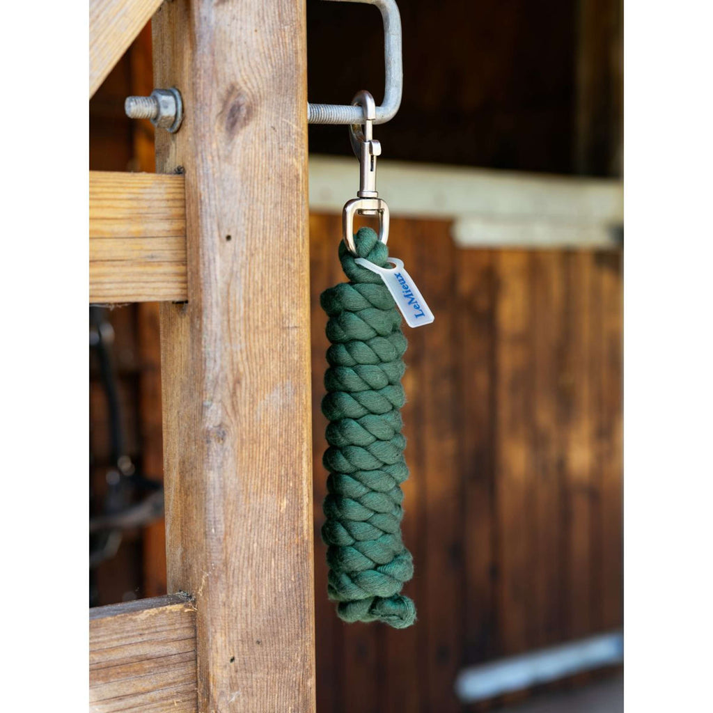 LeMieux Lead Rope Polycotton Hunter Green