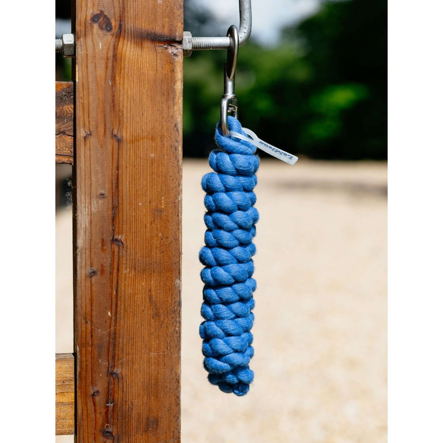 LeMieux Lead Rope Polycotton Benetton Blue