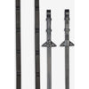 LeMieux Reins Ergo Grip Rubber Black