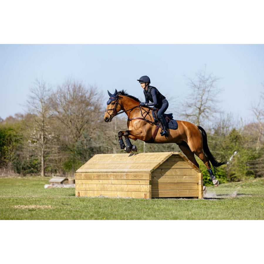 LeMieux Saddlepad 3D Mesh Self-Cool Square Jumping Navy