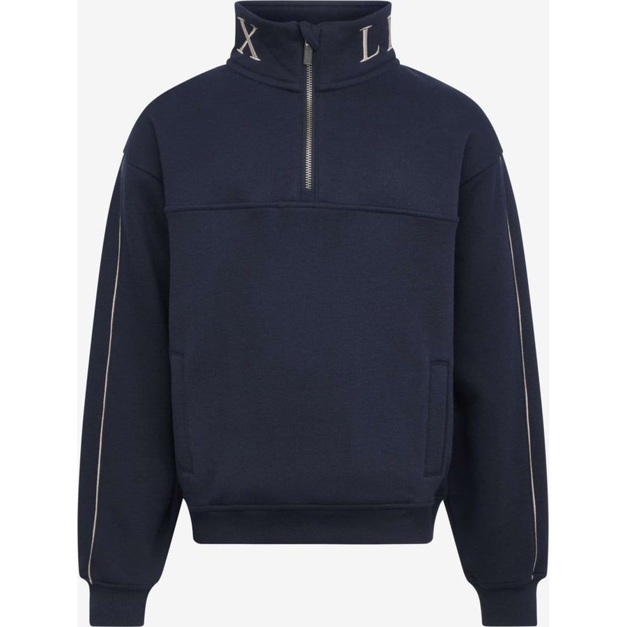LeMieux Sweater Young Rider Kate Quarter Zip Navy