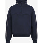LeMieux Sweater Young Rider Kate Quarter Zip Navy