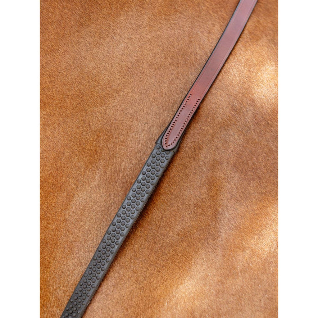 LeMieux Reins Soft Rubber Chestnut