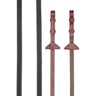 LeMieux Reins Soft Rubber Chestnut